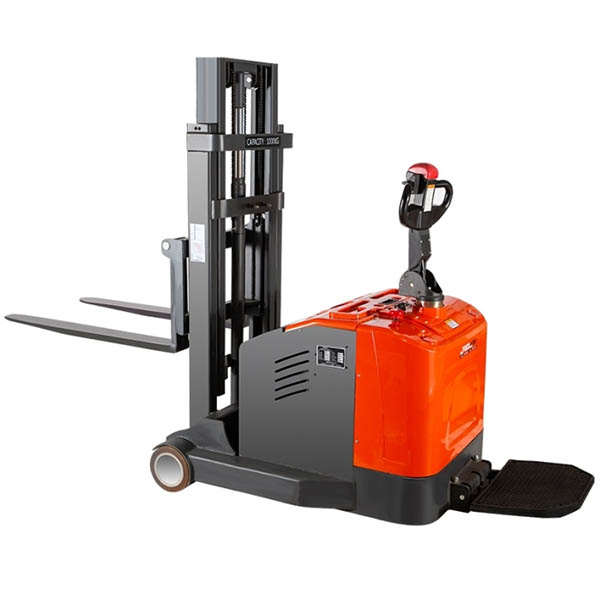 Stand Full Electric Li ser Tîpa Pallet Truck