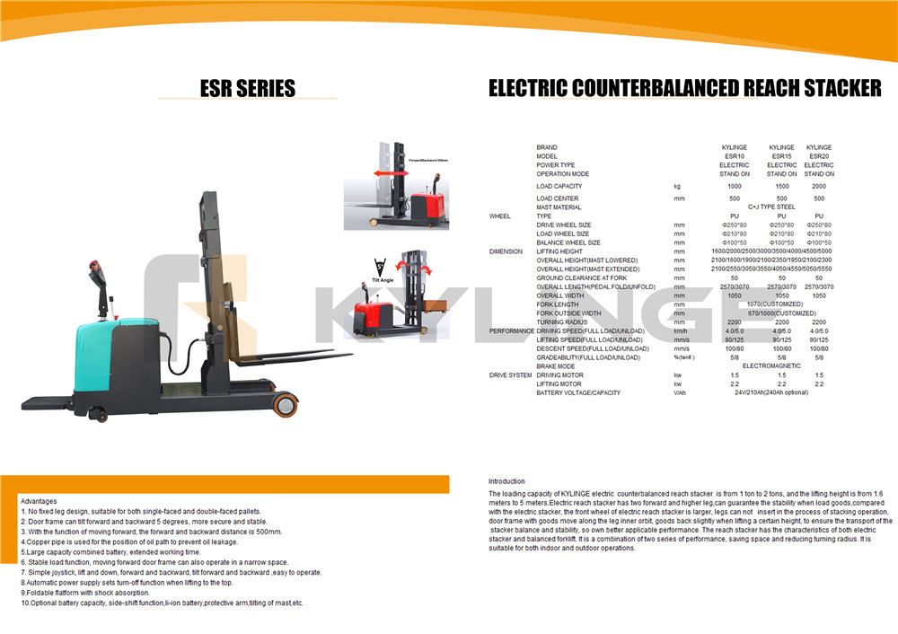 Feletseng Motlakase Counterbalance Fihla Stacker